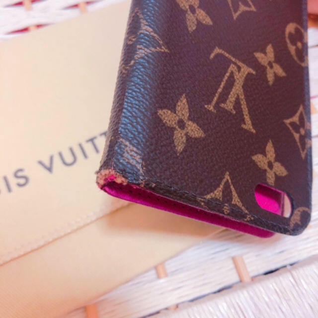 LOUIS VUITTON(ルイヴィトン)の☆ルイヴィトンiPhoneケース☆正規品☆ スマホ/家電/カメラのスマホアクセサリー(iPhoneケース)の商品写真