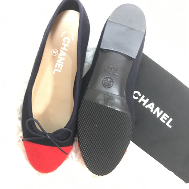 CHANEL(シャネル)のCHANEL シャネル バレーエシューズ 新品 未使用 レディースの靴/シューズ(バレエシューズ)の商品写真