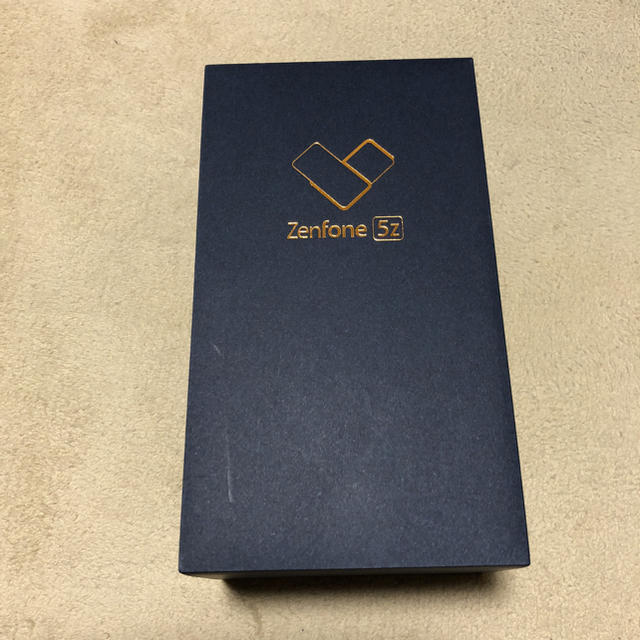 スマートフォン/携帯電話SIMフリー Zenfone5Z スペースシルバー  新品 未開封 国内版