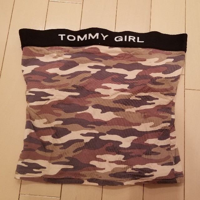 tommy girl(トミーガール)のtommygirl チューブトップ レディースのトップス(ベアトップ/チューブトップ)の商品写真