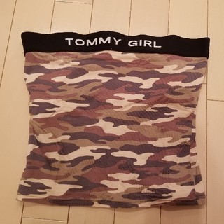 トミーガール(tommy girl)のtommygirl チューブトップ(ベアトップ/チューブトップ)