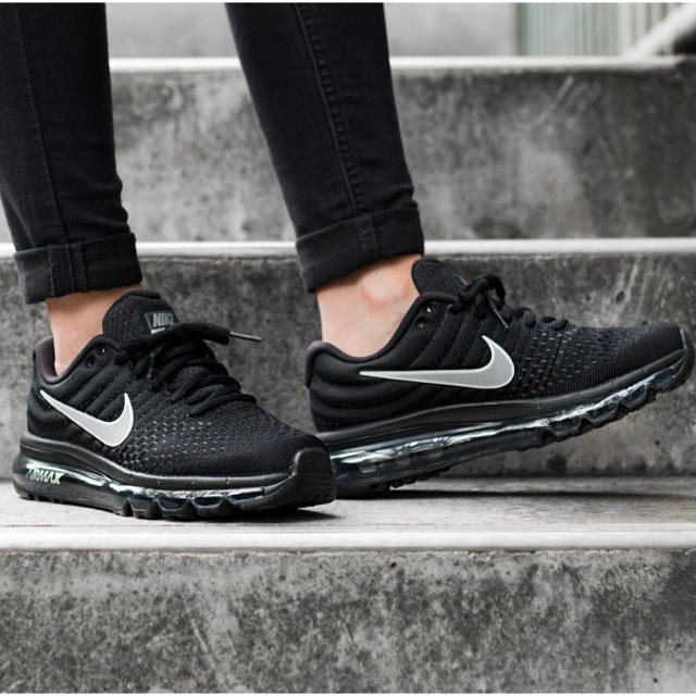 人気完売AIR MAX 2017 BLACK/WHITE-ANTHRACITE