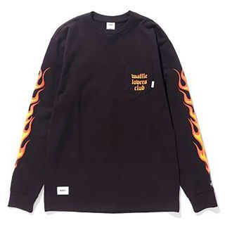 ダブルタップス(W)taps)のVANS VAULT×WTAPS  Flame TEE M(Tシャツ/カットソー(七分/長袖))