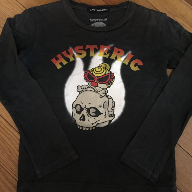 HYSTERIC MINI(ヒステリックミニ)のヒスミニ スカル ロンT 130 正規 レディースのトップス(Tシャツ(長袖/七分))の商品写真