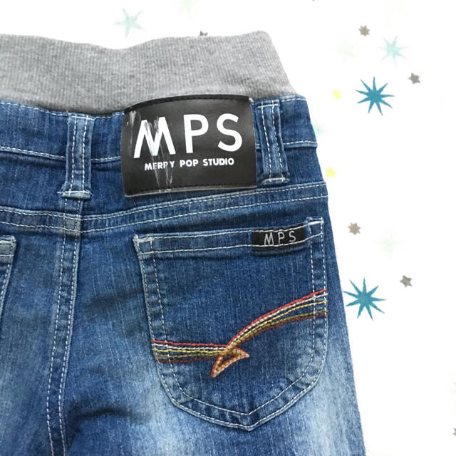 MPS(エムピーエス)のMPS キッズデニム 100cm キッズ/ベビー/マタニティのキッズ服男の子用(90cm~)(パンツ/スパッツ)の商品写真