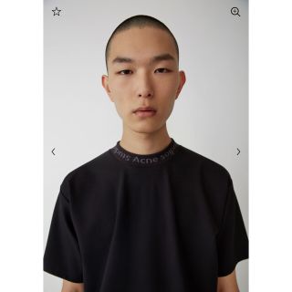 アクネ(ACNE)のacne studios モックネックTシャツ(Tシャツ/カットソー(半袖/袖なし))