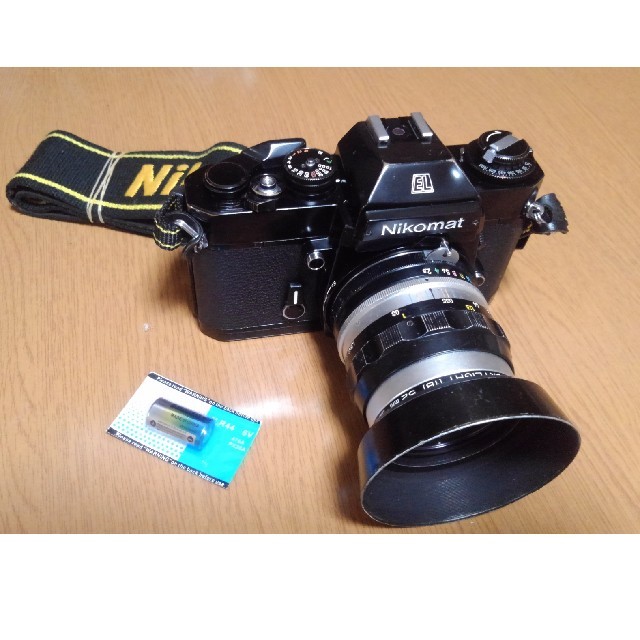 Nikon(ニコン)の整備済み☆ニコンNIKON Nikomat ELボディ/準広角35mm F2.8 スマホ/家電/カメラのカメラ(フィルムカメラ)の商品写真