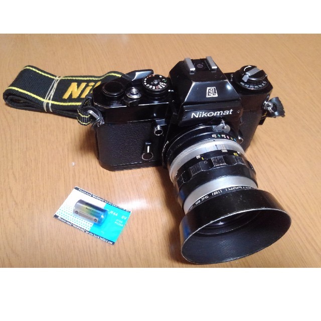 値下げ事業 整備済み☆ニコンNIKON Nikomat ELボディ/準広角35mm F2.8