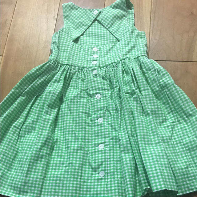 POLO RALPH LAUREN(ポロラルフローレン)のPOLO ラルフ・ローレン ギンガムチェックワンピース  キッズ/ベビー/マタニティのキッズ服女の子用(90cm~)(ワンピース)の商品写真