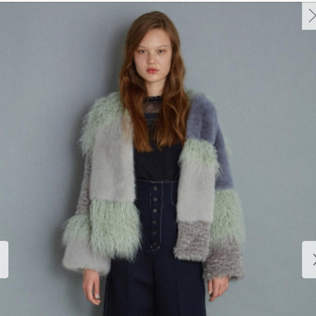 fur fur(ファーファー)のファーコート 2018AW レディースのジャケット/アウター(毛皮/ファーコート)の商品写真