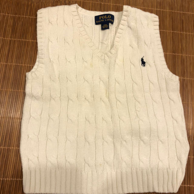 POLO RALPH LAUREN(ポロラルフローレン)のラルフローレン ニットベスト 値下げ キッズ/ベビー/マタニティのベビー服(~85cm)(ニット/セーター)の商品写真