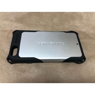 エレコム(ELECOM)のスマホケース iPhone6s エレコム ZEROSHOCK シルバー(iPhoneケース)