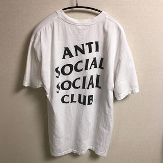 アンチ(ANTI)のANTI SOCIAL SOCIAL CLUB white Tee Tshirt(Tシャツ/カットソー(半袖/袖なし))
