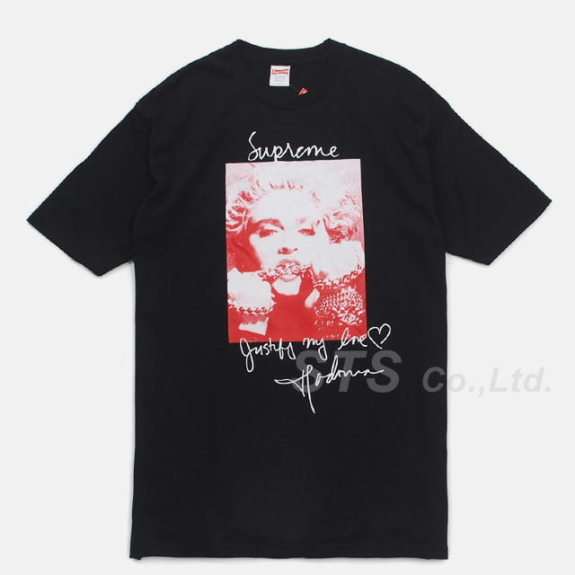 値下げしました 送込 L Supreme Madonna tee black | rachmian.com