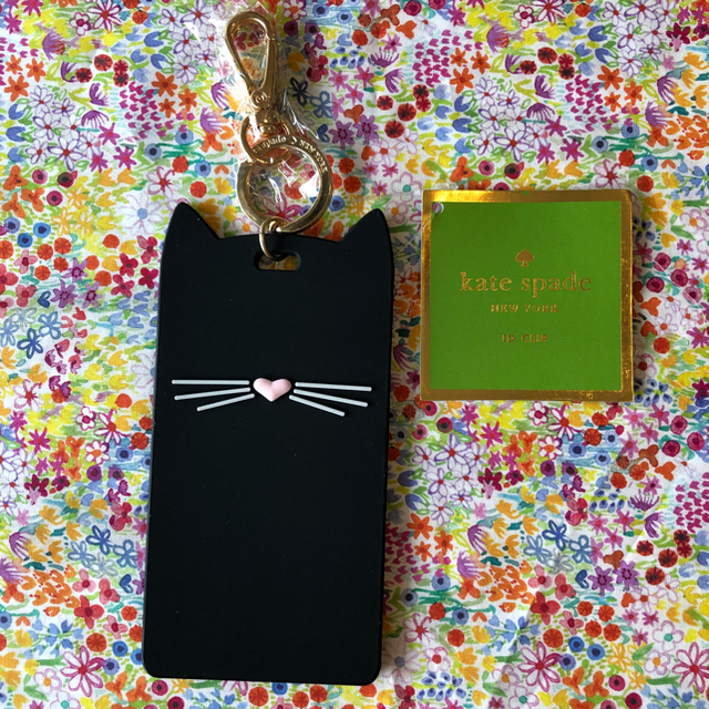 幸せなふたりに贈る結婚祝い 箱と保証書とパスケース付kate spade 財布 ネコ 猫 york new - 財布 -  albinofoundation.org