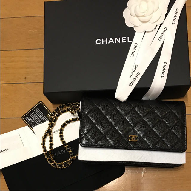 CHANEL(シャネル)の美品❣️シャネル ウォレット ショルダーバッグ チェーン レディースのバッグ(ショルダーバッグ)の商品写真