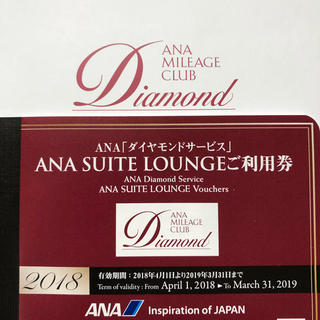 エーエヌエー(ゼンニッポンクウユ)(ANA(全日本空輸))のANA suite Lounge 利用券(その他)