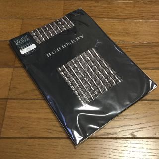 バーバリー(BURBERRY)のバーバリー ストッキング ネットピンストライプ 新品(タイツ/ストッキング)