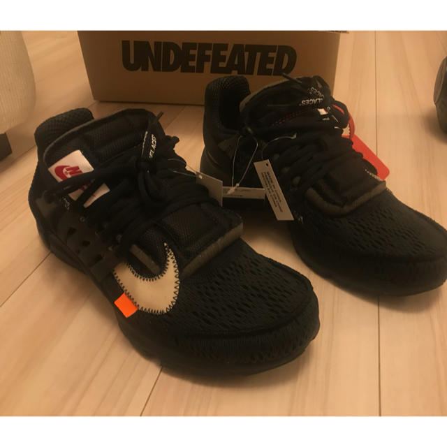 nike offwhite theten air presto US9