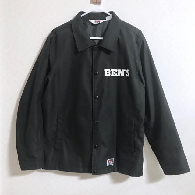 BEN DAVIS コーチジャケット ブラック