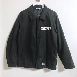 ベンデイビス(BEN DAVIS)のBEN DAVIS コーチジャケット ブラック(ナイロンジャケット)