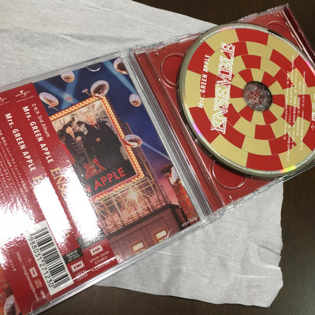 77%OFF!】 Mrs. GREEN APPLE ミセスグリーンアップル 初回限定盤CD+DVD