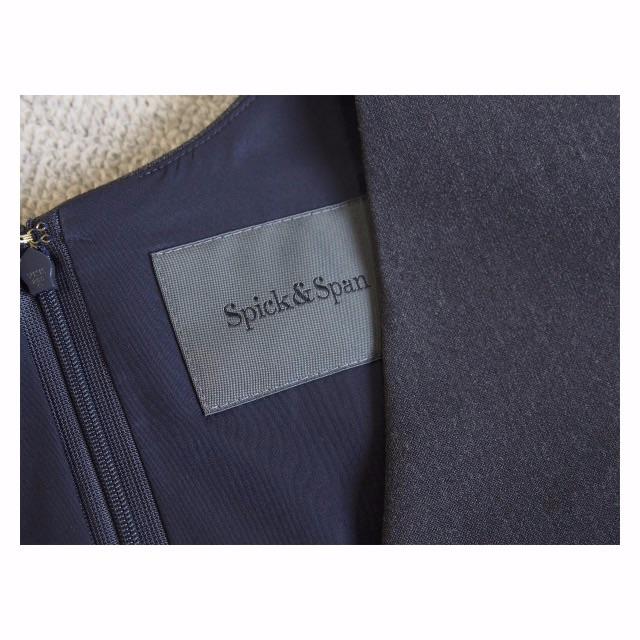 Spick & Span(スピックアンドスパン)のSpick&Span ダブルクロス ミニワンピース★スピック＆スパン レディースのワンピース(ミニワンピース)の商品写真