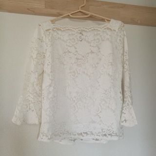 グレイル(GRL)の[美品] GRL レーストップス(カットソー(長袖/七分))