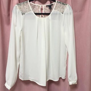 フォーエバートゥエンティーワン(FOREVER 21)の新品♡レースブラウス(シャツ/ブラウス(長袖/七分))