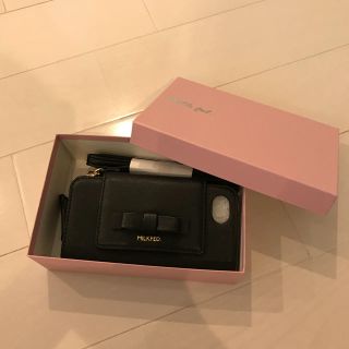 ミルクフェド(MILKFED.)のミルクフェド  iPhoneケース 財布(財布)