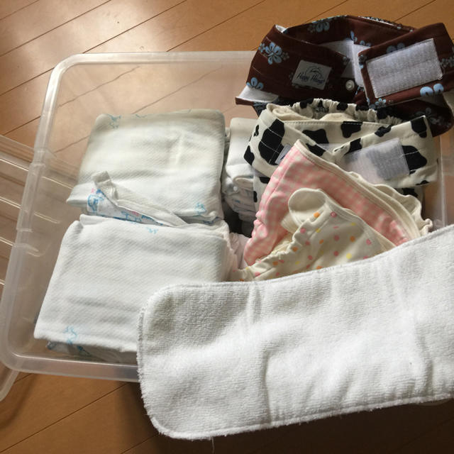 布オムツセット キッズ/ベビー/マタニティのおむつ/トイレ用品(布おむつ)の商品写真