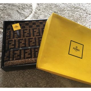 フェンディ(FENDI)のFENDI フェンディ 高級バスタオル 未使用(タオル/バス用品)