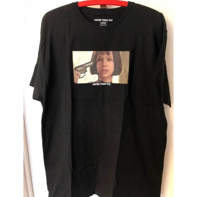 Maybe Today NYC マチルダ Tシャツ 黒 Mサイズ メンズのトップス(Tシャツ/カットソー(半袖/袖なし))の商品写真