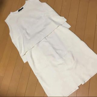 ユナイテッドアローズ(UNITED ARROWS)の【hmrt様専用】ユナイテッドアローズ セットアップ(ひざ丈ワンピース)