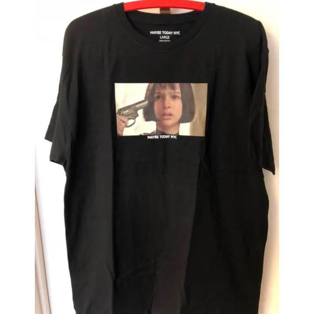 ラス1！！ Maybe Today NYC マチルダ Tシャツ 黒 Lサイズ メンズのトップス(Tシャツ/カットソー(半袖/袖なし))の商品写真