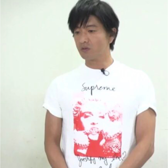 キムタク着用　supreme madonna tee