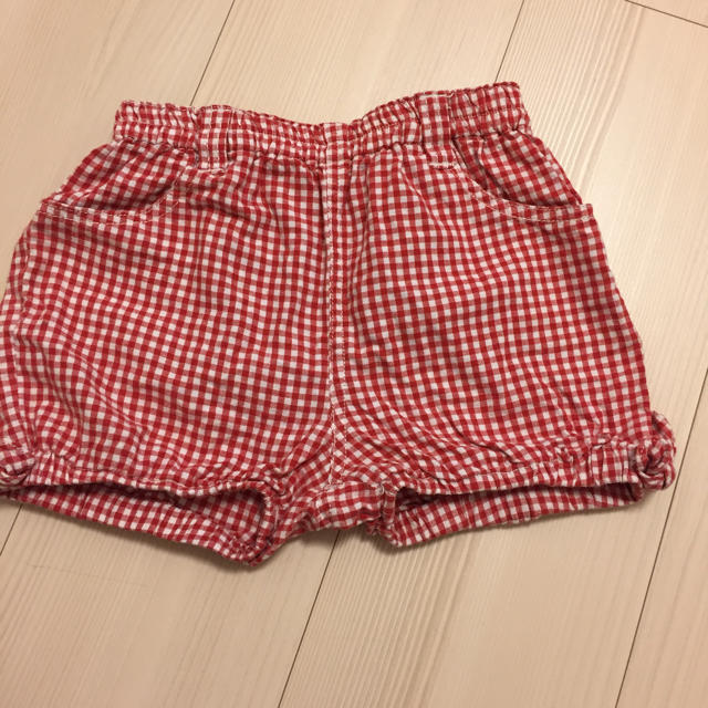 motherways(マザウェイズ)の100サイズ ショートパンツ2枚セット キッズ/ベビー/マタニティのキッズ服女の子用(90cm~)(パンツ/スパッツ)の商品写真