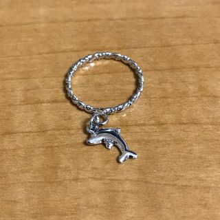 ピンキーリング💍   6号   イルカモチーフ  (リング(指輪))