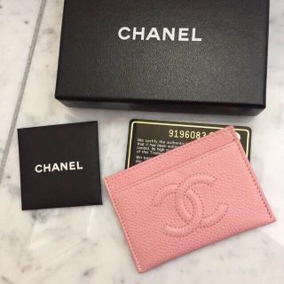 シャネル(CHANEL)のシャネル💓CCカードケース(名刺入れ/定期入れ)