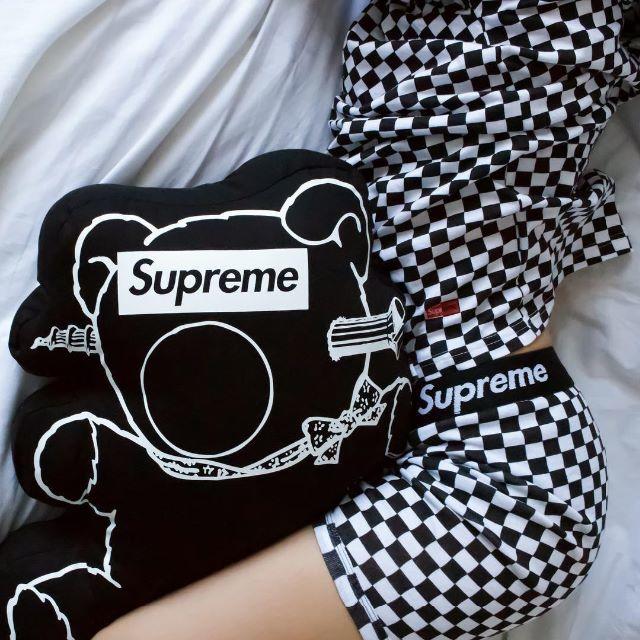 Supreme(シュプリーム)のSupreme Hanes Checker Boxer Briefs 2枚  メンズのアンダーウェア(ボクサーパンツ)の商品写真