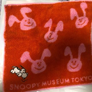 スヌーピー(SNOOPY)のスヌーピーミュージアム限定 ハンドタオル(ハンカチ)