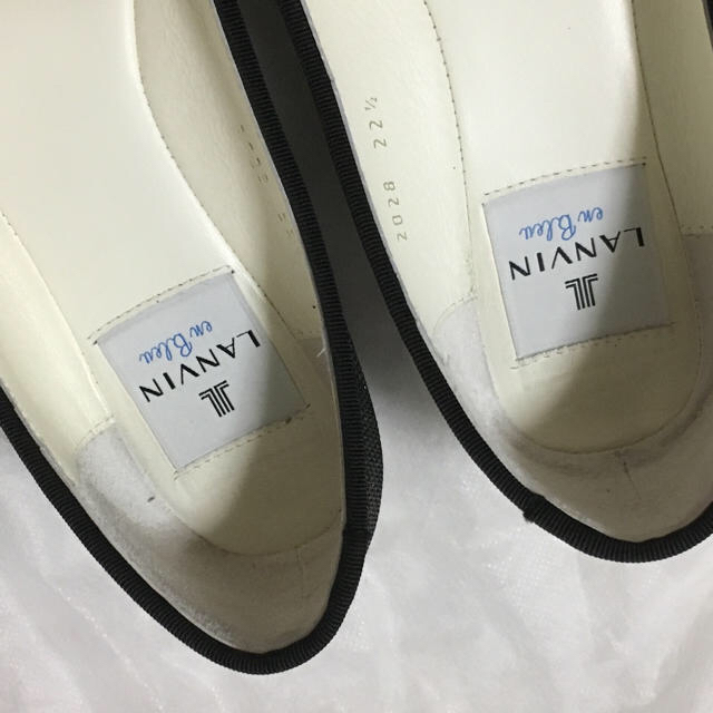 LANVIN en Bleu(ランバンオンブルー)のランバン フラットシューズ  22.5㎝ レディースの靴/シューズ(バレエシューズ)の商品写真