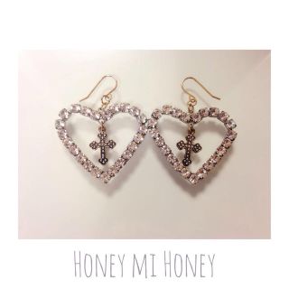 ハニーミーハニー(Honey mi Honey)のHeart cross pierced(ピアス)