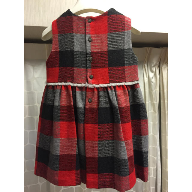 Simonetta(シモネッタ)のイルグッフォ il gufo ジャンパースカート 新品 キッズ/ベビー/マタニティのキッズ服女の子用(90cm~)(ワンピース)の商品写真