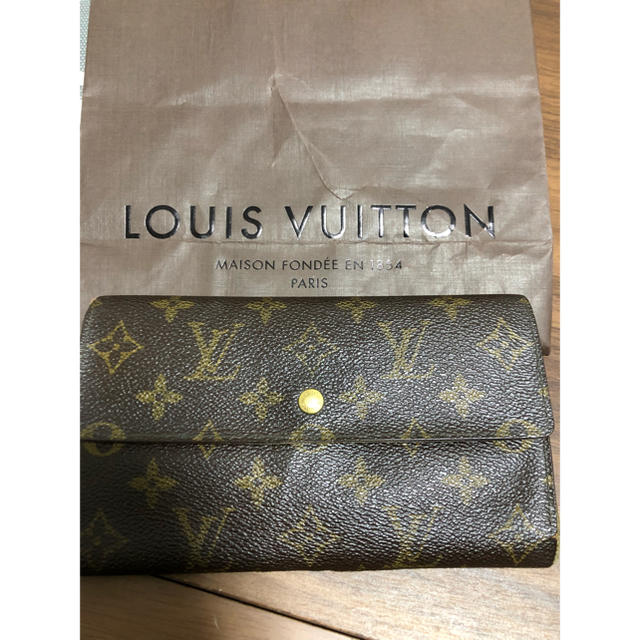 LOUIS VUITTON(ルイヴィトン)のルイヴィトン 長財布 モノグラム レディースのファッション小物(財布)の商品写真