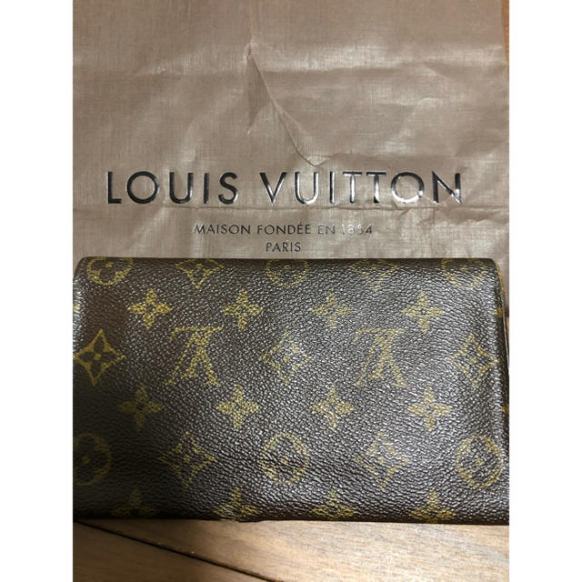 LOUIS VUITTON(ルイヴィトン)のルイヴィトン 長財布 モノグラム レディースのファッション小物(財布)の商品写真