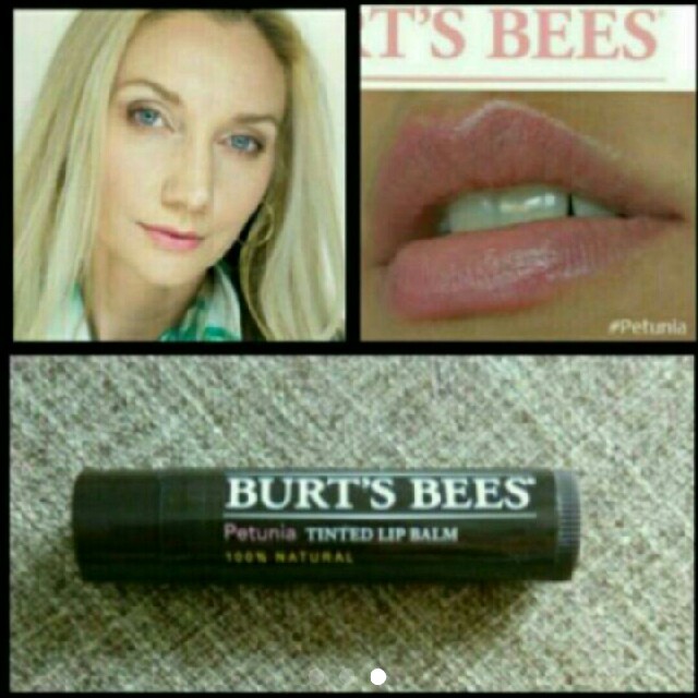 BURT'S BEES(バーツビーズ)のバーツビーズ ティンテッド☆100%ナチュラル　♥ペチュニア コスメ/美容のスキンケア/基礎化粧品(リップケア/リップクリーム)の商品写真