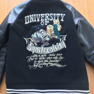W)taps - SYNCHRONICITYスタジャン 袖レザー WTAPS