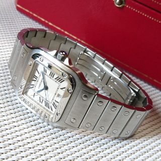 カルティエ(Cartier)の【美品☆ 】カルティエ サントスガルベ LM クオーツ SSモデル / 腕時計(腕時計(アナログ))