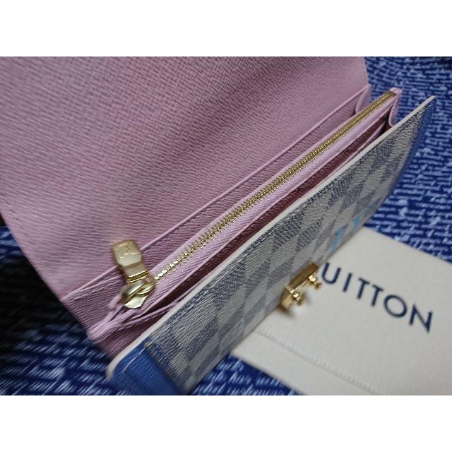 LOUIS VUITTON(ルイヴィトン)のルイ・ヴィトン　ポルトフォイユ・サラ　ダミエ・アズール　Ｎ60119 レディースのファッション小物(財布)の商品写真